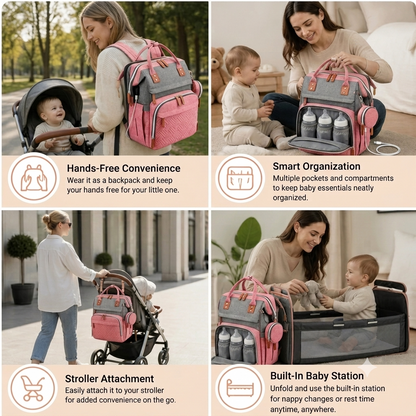 All-in-One Diaper Backpack